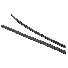 New 1940 Ford Convertible Vent Window Glass Edge Seals Pair 01a-7022296-a