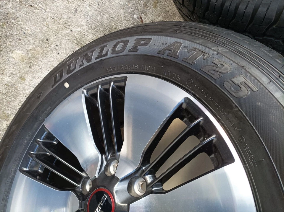 Isuzu D-Max Sommerräder Dunlop Grandtrek 265/60R18 110H nur 35Km - Bild 2 von 4