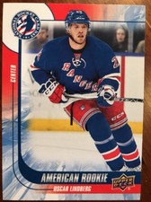 2016 National Hockey Day #USA10 Oscar Lindberg Rookie