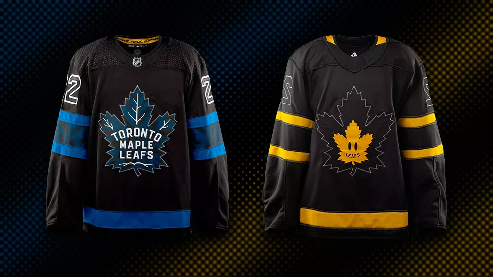 TORONTO MAPLE LEAFS AUTHENTIC ADIDAS BIEBER X DREW HOUSE Size