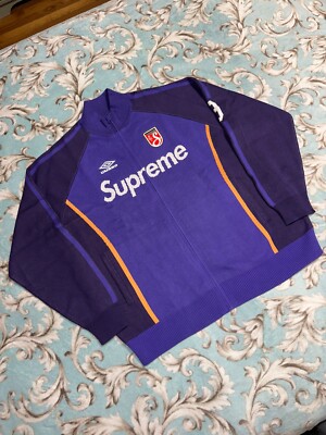 Supreme Umbro コラボ Tシャツ Lサイズ 紫 SUPREME UMBRO ZIP UP SWEATER (XL) (PURPLE) SS25 UMBRO KNIT