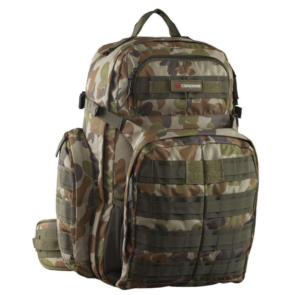 Caribee 50L OPS Military Army Backpack Bag Outdoor tactical black