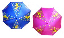 Haribo Kinder Regenschirm B&auml;r Teddy Gummib&auml;rchen Junge M&auml;dchen pink blau 63cm