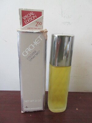 CACHET 2 OZ SPRAY MIST COLOGNE PRINCE MATCHAIBELLI VTG NOS IN BOX