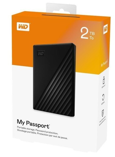 WD My Passport Portable 1TB 2TB 4TB 5TB Storage External Hard Drive USB 3.2 Gen1 - Afbeelding 8 van 18