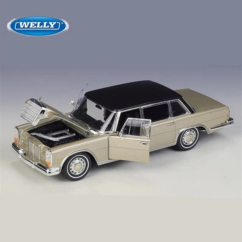 Welly 1:24 1963 Mercedes Benz 600 Diecast Model Racing Car NEW IN BOX - Image 4 of 4