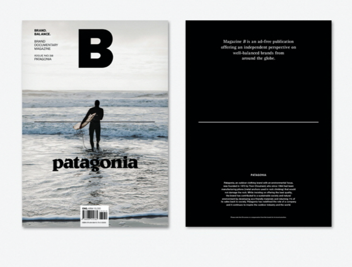 Magazine B No.38: Patagonia (English) +Fedex | eBay