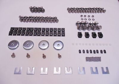 Stainless Front End Sheetmetal Bolt Kit – 68-72 Chevy Malibu, Chevelle, El Camino
