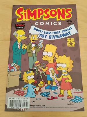 Simpsons Comics #216 (2014 Bongo Comics)