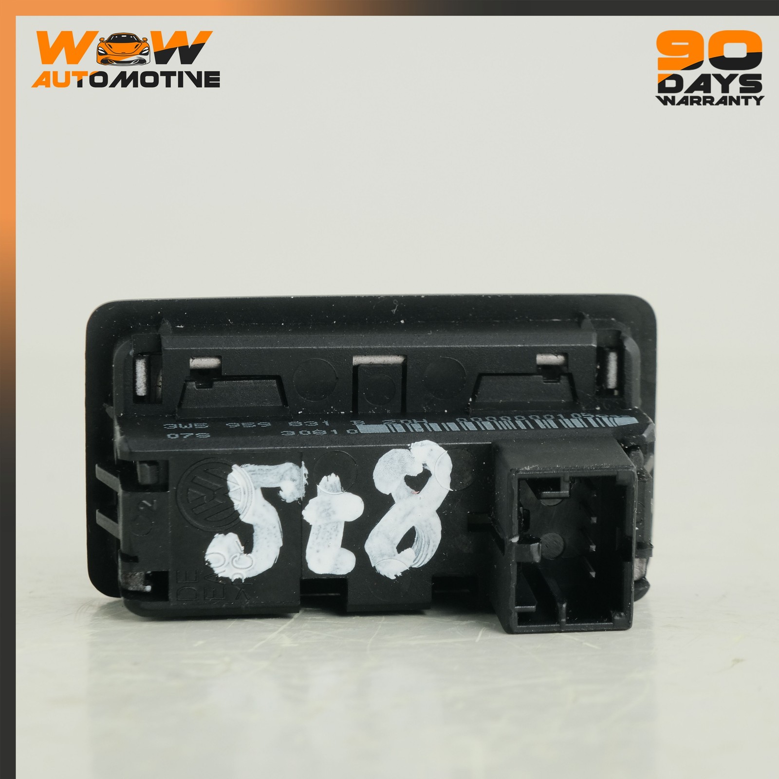 Bentley Continental GT 2004-2019 Rear Right Release switch Black