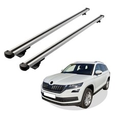 Dachtr&auml;ger passend f&uuml;r SKODA KODIAQ ab Baujahr 2016 V1 in silber