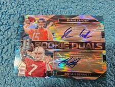 2015 Spectra Rookie Dual Autograph Shane Carden Bryan Bennett Bears 49/50 #238