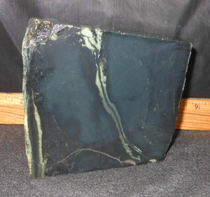 Nevada State Jade 1 1/4" Slab,       Natural Designs