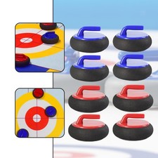8x Curling Stones for Kids Adults Family Game