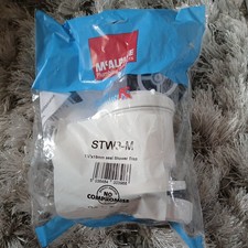 McAlpine STW3-M 19mm Uszczelnienie wodne Pułapka prysznicowa z uniwersalnym wylotem