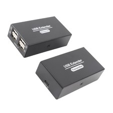 USB Extender 262ft Over Single Ethernet Cat5e 6 7 USB RJ45 LAN Extender With 4