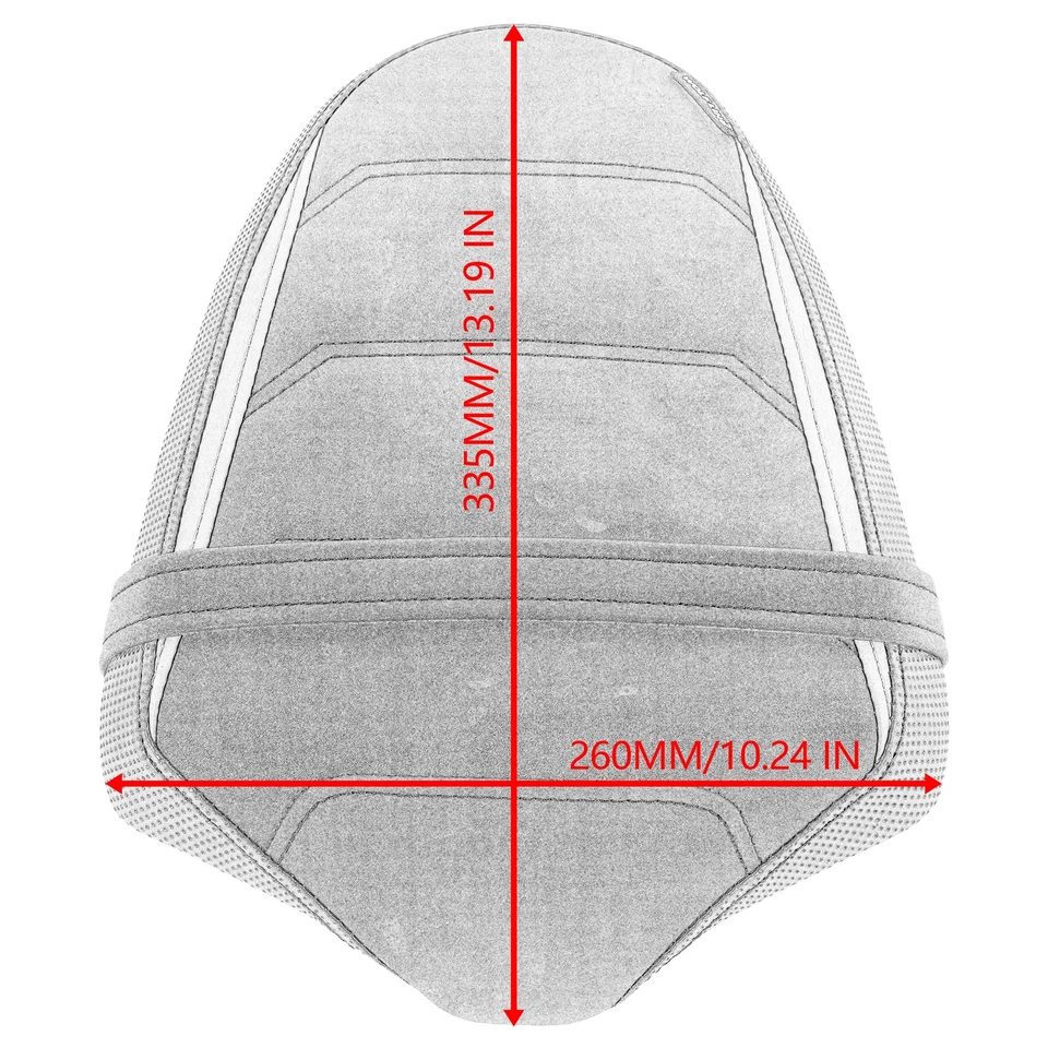 WOLFLINE Moto Comfort Driver Passenger Seats For Triumph Daytona 660 2024-2025 - Imagem 3 de 4