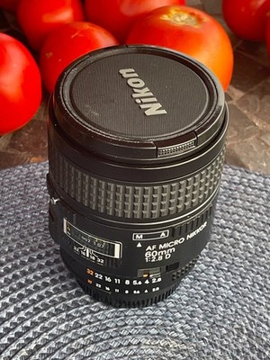 Nikon AF Micro-Nikkor 60mm f/2.8D Macro Lens FX DX F Mount Tested Works