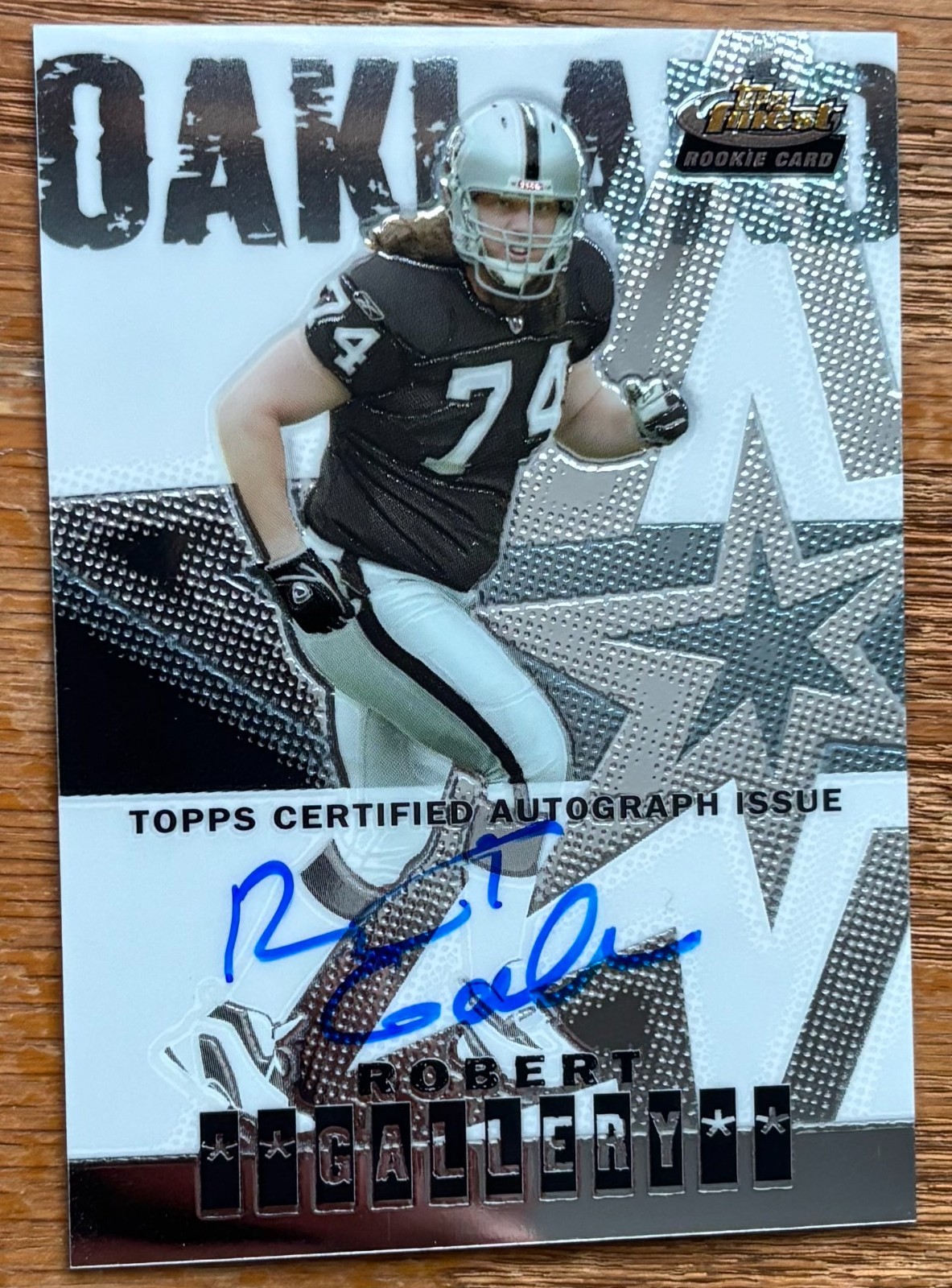 Robert Gallery Finest #133 Autograph