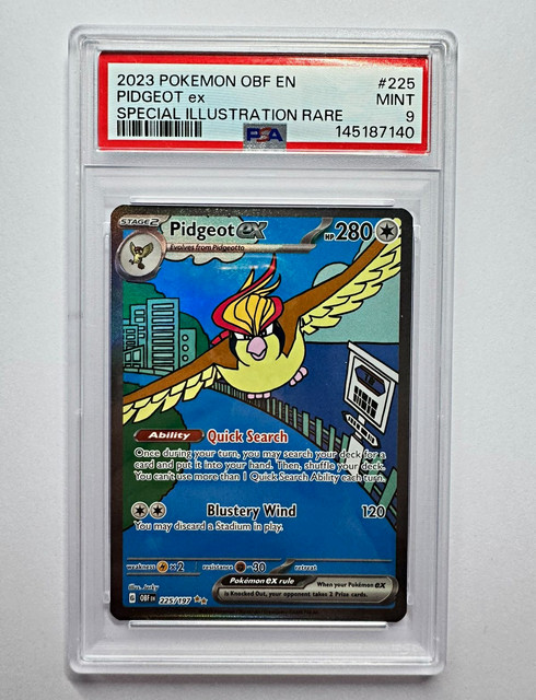 Pidgeot ex #225 (Obsidian Flames (2023))
