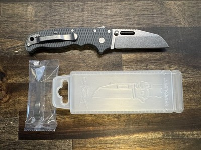 Demko Knives AD20.5 - Gray Grivory - Stonewashed AUS10A Shark Foot