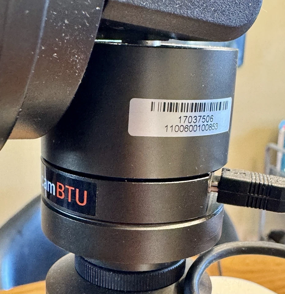 Swift M10 Research LED Microscope Trinocular W/Moticam BTU Model: MoticamBTW8 - Image 2 of 4