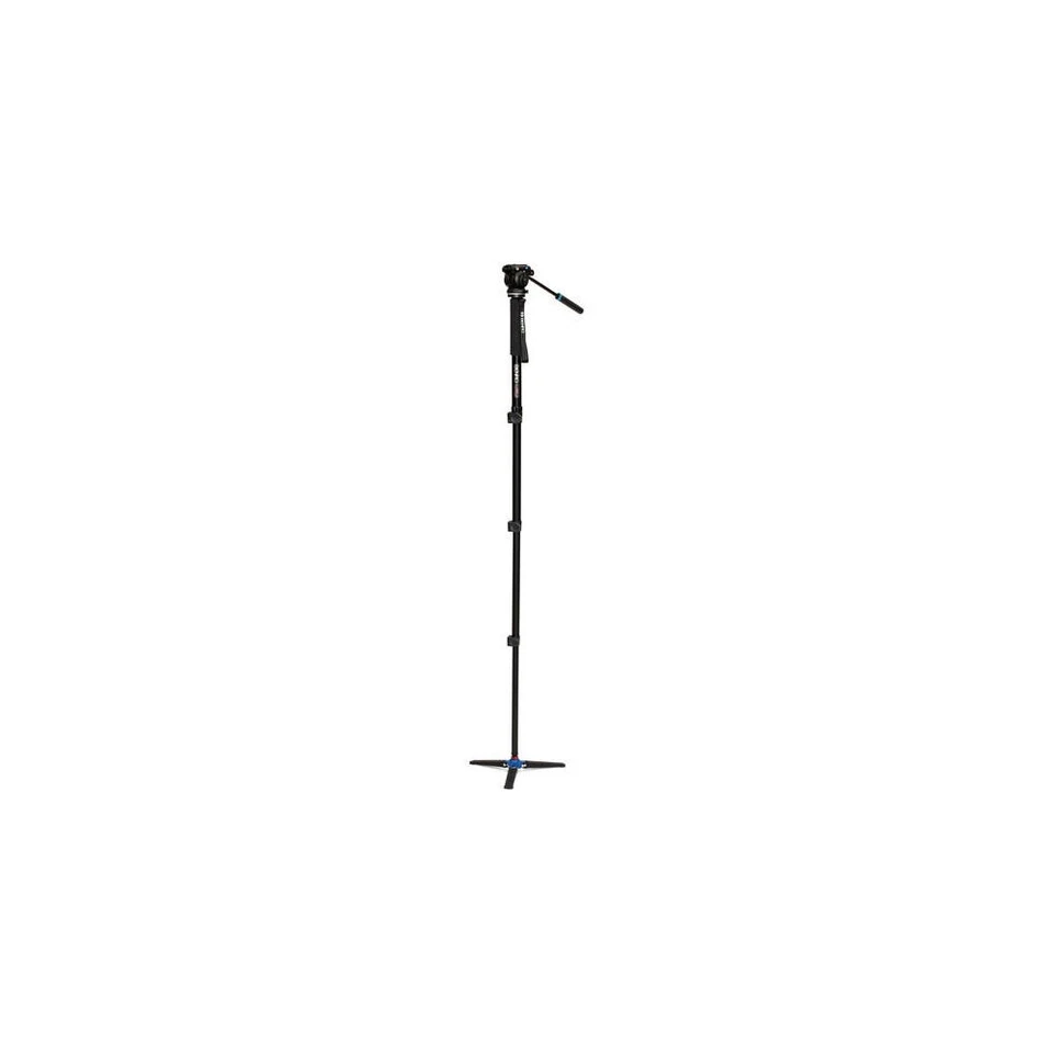 Benro A38FD Aluminium Monopod VT2 3-Leg Base S2PRO Head w/ Flip Lock 155cm - image 2 of 4