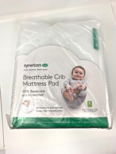 Newton Baby Waterproof Crib Mattress Pad Ultra-Breathable Quilted Layer