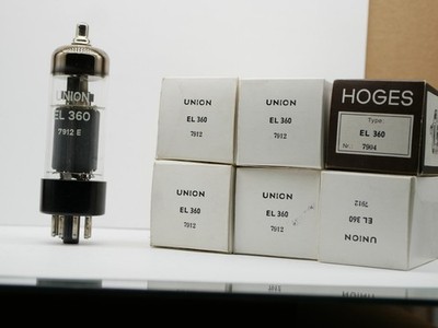 1x  EL360 Union / Hoges Röhre tube Pentode Valvola NEW in Box K8
