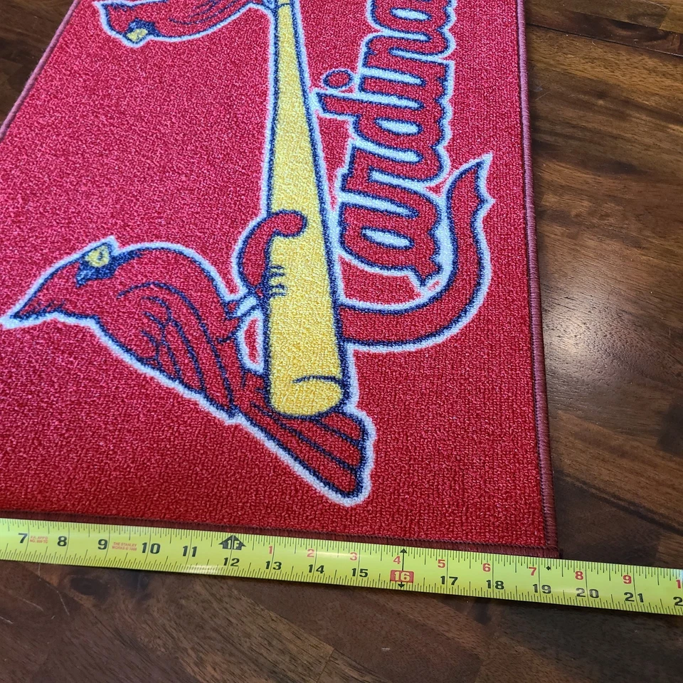St. Louis Cardinals Welcome Door Mat Accent Rug Red Size 30"x19.5" MLB - Image 4 of 4