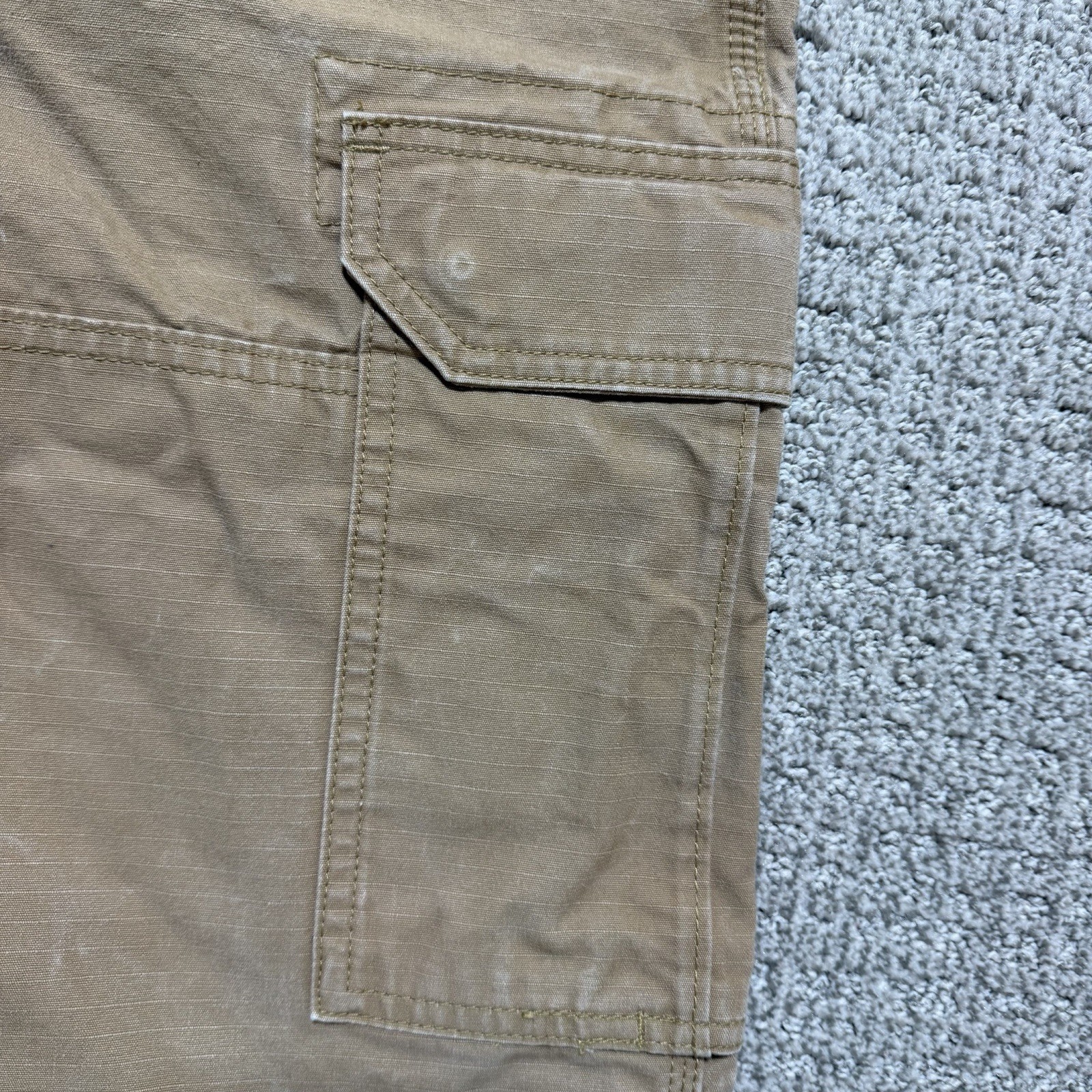 Wrangler Riggs Workwear Ranger Carpenter Pants 36x30 Bark Brown Duck Canvas thumbnail 20