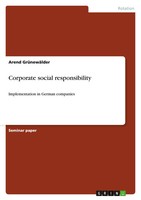 Arend GrüNewäLder | Corporate Social Responsibility | Taschenbuch | Englisch