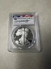 1996-P Proof American Silver Eagle PCGS PR70DCAM Michael Reagan Signed