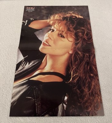 Mariah Carey 1994 Poster Swedish Music magazine Okej Vintage 1990s