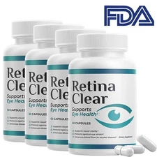 Retina Clear Vision Support Supplement-Eye Health Formula with Lutein Zeaxant