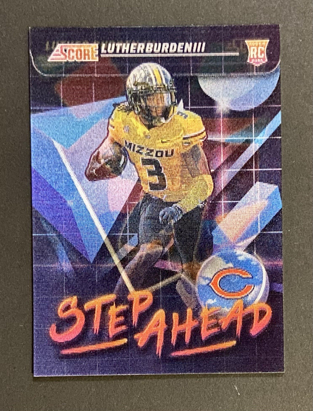 2025 Panini Score - Luther Burden III Step Ahead Hologram  SSP (RC) -