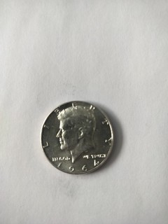 1964 USA Kennedy 90% Silver Half Dollar Coin