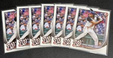 2025  Bowman James Wood RC Nationals Lot Of 7 Cards