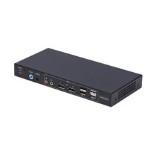 StarTech.com 2-Port Dual-Monitor DisplayPort KVM Switch with Dual View Video