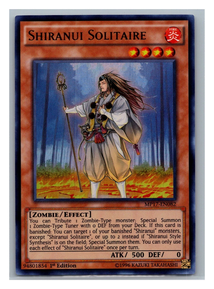 【中古】「未使用品」Shiranui Solitaire - MP17-EN082 - Ultra Rare - 1st Edition - 2017 Mega-Tin Mega Pack (1st Edition) Shiranui Solitaire MP17-EN082 2017 Mega-Tins Mega Pack for sale | eBay