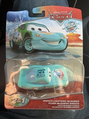 Disney   Pixar Cars Color Changers Dinoco Lightning McQueen Green