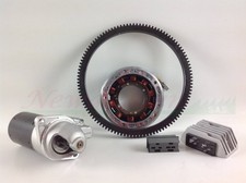 Ensemble Démarreur Éléctrique Avec Régulateur Moteur Diesel Lombardini 15LD400