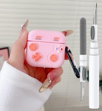 Cute Game Case for Airpod 4 Case Cover 2024, Funny 3D Cartoon Kawaii Cool Cov...