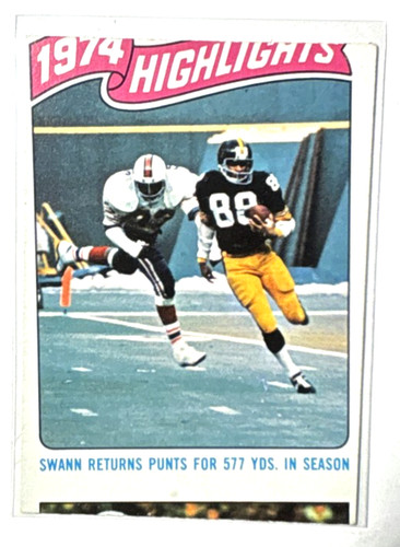 Lynn Swann #459 1975 Topps card