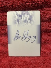 2013 Leaf Trinity Baseball Alex Gonzalez Cyan Plate 1/1 Auto DTP-AG1