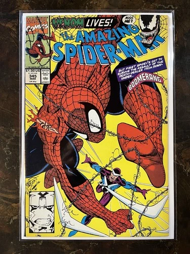 Amazing Spider-Man #345 Marvel Comics 1991 NM