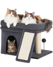 Cat Tree Tower for Large Adult Cats 50 * 40cm Big Perch Bed Spacious Condo House