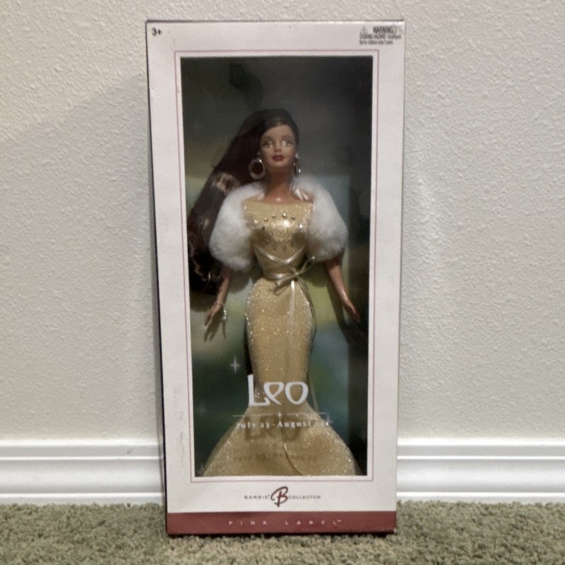 Barbie Collector Pink Label Leo Doll 11.5in w/ Stand & Certificate