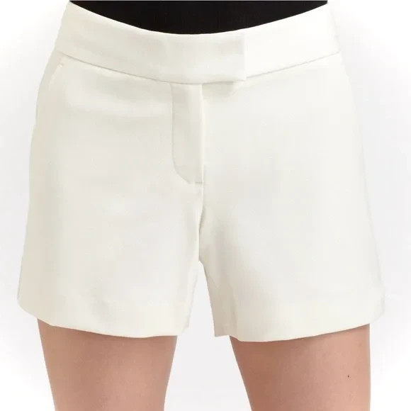 THEORY | 8 | Lynie Cotton Twill Chino Flat Front Career Casual Shorts MSRP$290