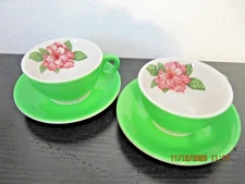 2Vintage Greenbrier Resort Hotel Dorothy Draper C&O Railroad China Cup & Saucer